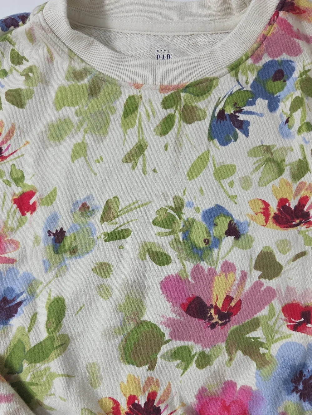 GAP Floral Sweatshirt And Pants Set Size 3 Years